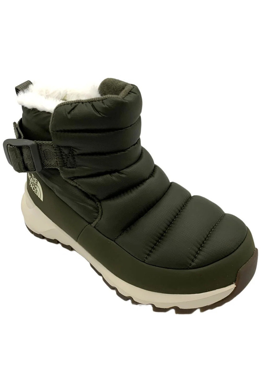 The North Face Women's Thermoball Pull On Boots Taupe Green - Medium